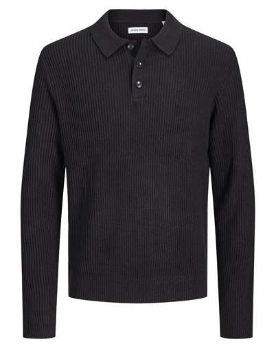 Jack & Jones - JJPannel Strik Polo - Black